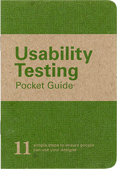 Usability Testing Pocket Guide (cover)